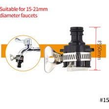 Bettyabecky 1/2 ''3/4'' 5/8'' 1'' Bahçe Aksesuarları Açık Araba Bahçe Hortumu Adaptörü Hızlı Bağlantı Tamir Boru Bağlantısı Musluk Bağlantı Boru Bağlantı Parçaları (Yurt Dışından)