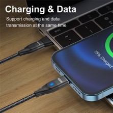 Bettyabecky Uslıon 3-In-1 60W USB C - Tip C Manyetik Kablo Süper Hızlı Şarj Qc 4.0 3.0 Usb-C - Mikro USB Kablosu Kablosu iphone Macbook Için (Yurt Dışından)