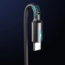 Bettyabecky Mikro USB Tip C Kablo 5A LED Hızlı Şarj Mikro Veri Kablosu Huawei Samsung Xiaomi iPhone Android Cep Telefonu Şarj Kabloları (Yurt Dışından)