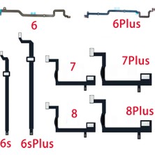 Bettyabecky Ev Butoon ve Ev Dokunmatik Kimlik Dönüş Parmak Izi Düğmesi Anakart Bağlantı Konektörü Flex Kablo iPhone 6 6 S 7 8 Artı (Yurt Dışından)
