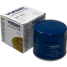 Wunder Honda Accord (1.6, 1.8, 1.9, 2.0, 2.2, 2.3, 3.0) 1983-2002 Geniş Tip Yağ Filtresi