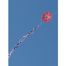 Gülen Uçurtma Naylon Altıgen Uçurtma Gülenyüz (Orta Boy)