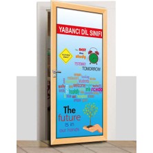 Sınıf Sepeti Kapı Giydirme - Yabancı Dil Sınıfı - K699
