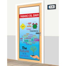Sınıf Sepeti Kapı Giydirme - Yabancı Dil Sınıfı - K699
