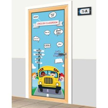 Sınıf Sepeti Kapı Giydirme - Yabancı Dil Sınıfı - K829
