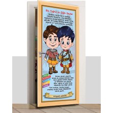 Sınıf Sepeti Kapı Giydirme - Çizgi Tarih - Tuğrul Çağrı Bey - K637