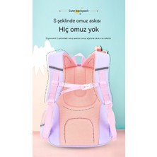 Dilele Kız Sırt Çantası, Çocuklar Için Büyük Kapasiteli Omurga Sırt Çantası (Yurt Dışından)