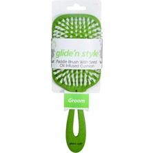 Glide'n Style Paddle Fırçası (Tohum Yağı Emdirilmiş Yastıklı)