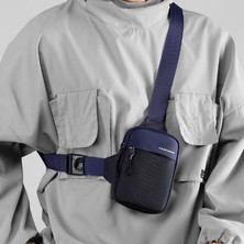 Peace Erkek Göğüs Çantası Crossbody Çanta Mini Çanta Spor Göğüs Çantası (Yurt Dışından)