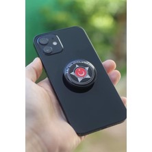 Excarpin Özel Güvenlik Telefon Tutucu Pop Socket Rahat Kullanım Parmak Tutucu