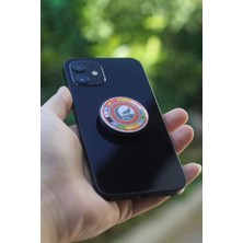 Excarpin Türk Devletleri Pusulası Telefon Tutucu Pop Socket Rahat Kullanım Parmak Tutucu