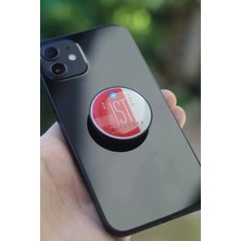 Excarpin Istanbul Uçuş Seferi Bilet Telefon Tutucu Pop Socket Rahat Kullanım Parmak Tutucu