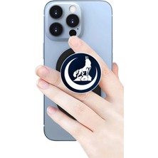 Excarpin Hilal ve Bozkurt Telefon Tutucu Pop Socket Rahat Kullanım Parmak Tutucu