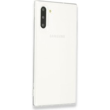 Newface Samsung Galaxy Note 10 Kılıf Lüx Şeffaf Silikon 317105