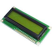 Scentu LCD1602 LCD 1602 Mavi Sarı Ekran, Arkadan Aydınlatmalı LCD Ekran 5V 16X2 Karakter LCD Ekran Modülü (Yurt Dışından)