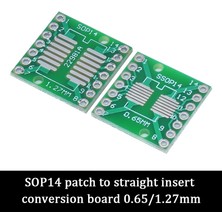 Scentu Sop8 SOP10 SOP14 SOP16 20 24 28 56 Dönüş Dıp/smd Dıp Ic Adaptör Soketi Tssop Soıc Ssop Kurulu Dönüştürücü Plaka 0.65MM 1.27MM (Yurt Dışından)