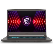 MSI THIN A15 B7VE-076XTR AMD Ryzen 5 7535HS 16GB 512GB SSD RTX4050 Freedos 15.6" FHD 144Hz Taşınabilir Bilgisayar