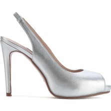 Nine West Tunba2 2pr Gümüş Kadın Dolgu Topuk Ayakkabı