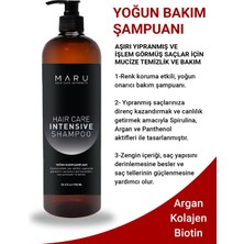 MARU Intensive Repair Yıpranmış Saçlar İçin Yoğun Bakım Şampuanı 750 ml