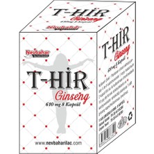 Nevbahar T-Hir Ginseng 8 Kapsül