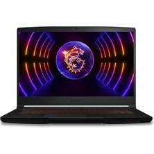 Msı Thın GF63 12VE-082XTR-K12 Intel Core I5 12450H 8gb 512GB SSD RTX4050 W11PRO 15.6" Fhd 144Hz Taşınabilir Bilgisayar