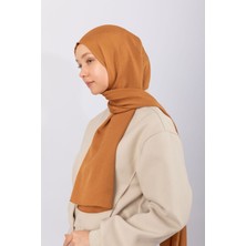 Hijabchi Naturel Krep - Kehribar