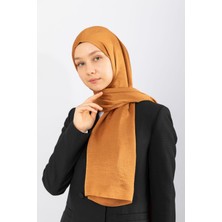 Hijabchi Saten Kırınkıl - Kehribar