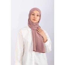 Hijabchi Pamuk Kraş Şal - Soft Pembe