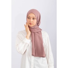 Hijabchi Pamuk Kraş Şal - Soft Pembe