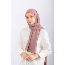 Hijabchi Pamuk Kraş Şal - Soft Pembe