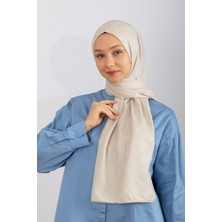 Hijabchi Ithal Monogram - Krem