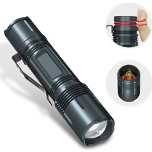 Qincao Xhp 50 LED Çok Fonksiyonlu El Feneri Döner Zoom Orch USB Şarjlı Gece Lambası (Yurt Dışından)