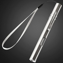 Qincao LED Su Geçirmez Kamp USB Şarj El Feneri Tıbbi Cerrahi Acil Yeniden Kullanılabilir Cep Kalem Işık Torch Sarı Işık (Yurt Dışından)
