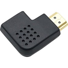 San Gold Sol 90 Derece Sağ Açı HDMI Erkek - HDMI Dişi HDMI Adaptör Dönüştürücü (Yurt Dışından)