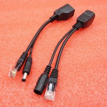 San Gold Adaptör Kablosu Konnektörler Pasif Güç Kablosu Ethernet RJ45 Anahtarı Enjektör Kablosu 1 Çift Poe X5X5 (Yurt Dışından)