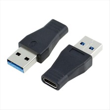 San Gold Dizüstü USB 3.0 Erkek USB 3.1 Tip C Dişi Veri Dönüştürücü Masaüstü Usb3.1 Tip-C Usb-C Dişi Bağlantı Noktası Otg Adaptörü Kqs8 (Yurt Dışından)