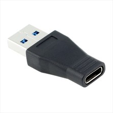 San Gold Dizüstü USB 3.0 Erkek USB 3.1 Tip C Dişi Veri Dönüştürücü Masaüstü Usb3.1 Tip-C Usb-C Dişi Bağlantı Noktası Otg Adaptörü Kqs8 (Yurt Dışından)