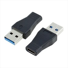 San Gold Dizüstü USB 3.0 Erkek USB 3.1 Tip C Dişi Veri Dönüştürücü Masaüstü Usb3.1 Tip-C Usb-C Dişi Bağlantı Noktası Otg Adaptörü Kqs8 (Yurt Dışından)