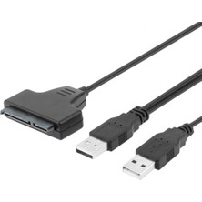 San Gold 1 Adet USB 2.0 Sata 7 + 15PIN Adaptör Dönüştürücü Kablosu 2.5 Inç HDD Dizüstü Sabit Disk Disk Sürücüsü Windows Xp/7/8/10 Mac Os Için (Yurt Dışından)