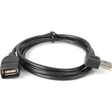 San Gold USB 2.0 Erkek - Dişi Uzatma Kablosu Tersinir Tasarım Sol ve Sağ Açılı 90 Derece 100CM 3ft (Yurt Dışından)