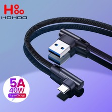 San Gold Hohoo USB C Tipi C Hızlı Kablo Cargador Mi 9 Redmi 9A K50 K40 Pro NOTE12 11 Tpro Huawei P40 MATE30 Telefon Usb-C Hızlı Veri Kablosu (Yurt Dışından)