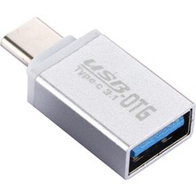 San Gold USB Erkek - USB 3.1 Tip-C Otg Dişi Veri Adaptörü Konnektörü Oneplus 2 MacBook GK8899 Için (Yurt Dışından)