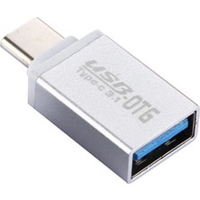 San Gold USB Erkek - USB 3.1 Tip-C Otg Dişi Veri Adaptörü Konnektörü Oneplus 2 MacBook GK8899 Için (Yurt Dışından)