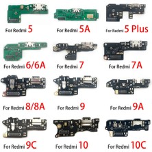 San Gold USB Şarj Portu Mikro Yuva Konnektörü Kurulu Flex Kablo Xiaomi Redmi Için 4A 4x 4 5 5A 6 6A 7 7A 8 8A 9 9A 9c 9T10 10C Pro (Yurt Dışından)