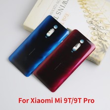 San Gold Arka Konut Xiaomi Mi 9t Pro Mi 9t Cam Arka Pil Kapağı Onarımı Telefon Pil Kapı Kasasını Mi Logosu ile Değiştirin (Yurt Dışından)