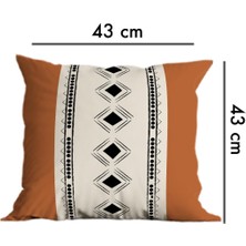 Belle Benoit 6'lı Çift Tarafı Dijital Baskılı Hediyelik, Dekoratif, Koltuk Yastık Kılıfı, Kırlent Kılıfı Seti