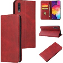 Manyi Mall Kart Sahibinin ile Samsung Galaxy A40 Deri Folio Flip Case Için Kılıf (Yurt Dışından)