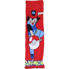 Fuddy Moda Ash Ketchum Pokemon Desenli Renkli Çorap