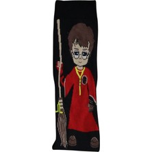 Fuddy Moda 2'li Harry Potter Desenli Renkli Çorap Seti