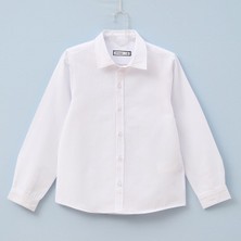 Wanex Erkek Çocuk Uzun Kol Gömlek - 15188 - Beyaz